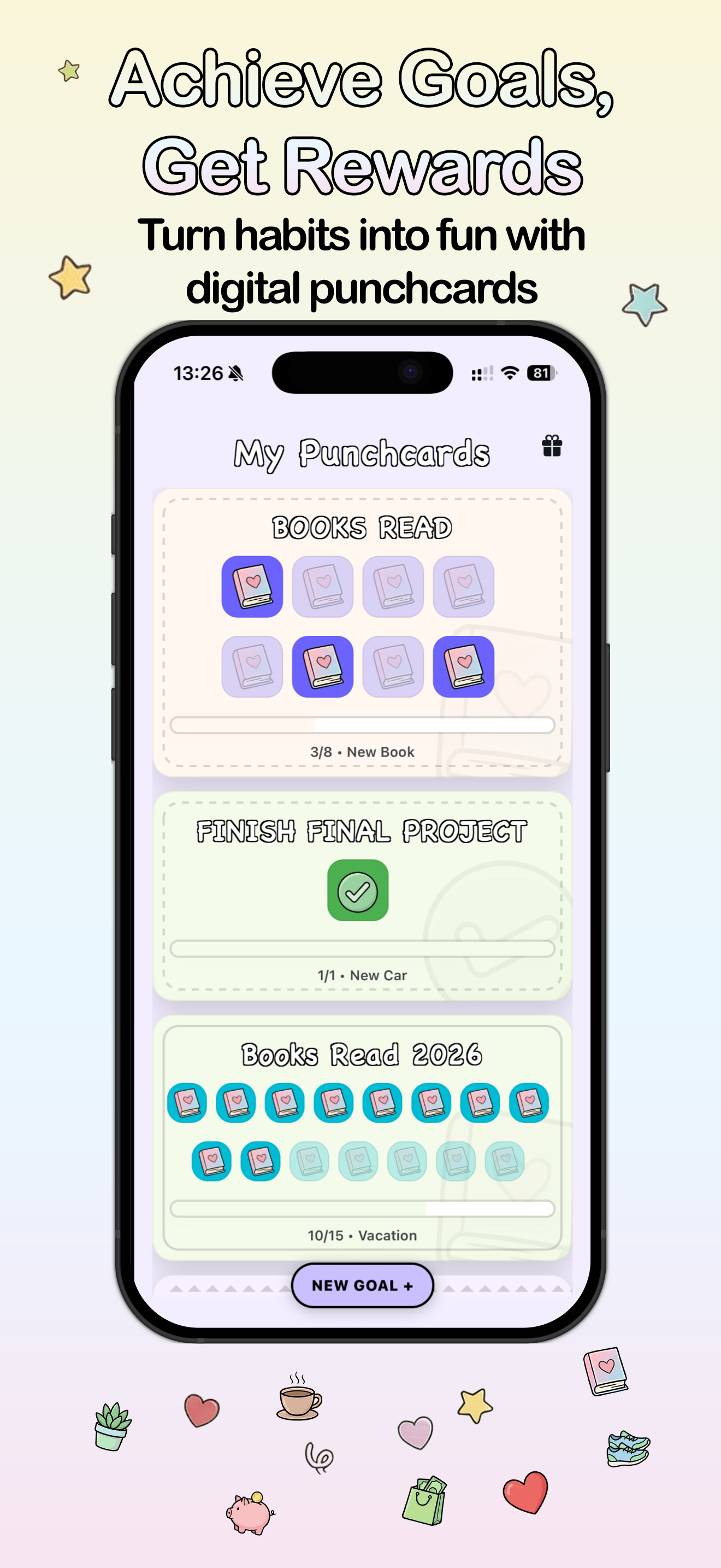 Punchcard screenshot 1